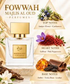 luxury perfume-notes triangle for Fowwah,